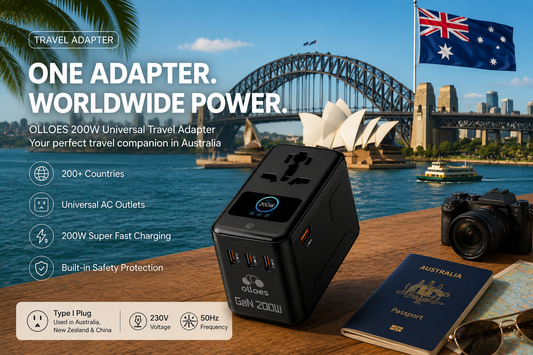 Australia Travel Adapter Guide (2026): Plug Types, Voltage & Charging Tips