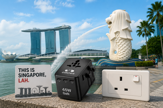 Travel Adapter for Singapore