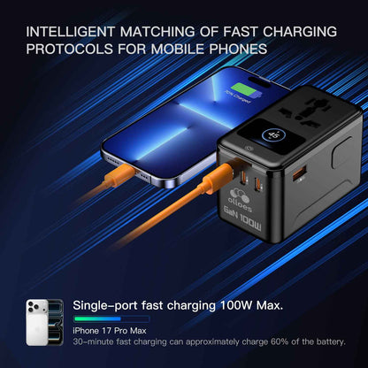Olloes Travel Adapter Pro Touch 100W